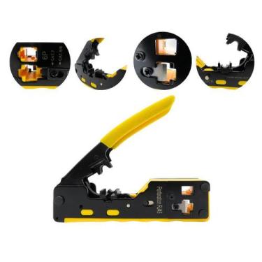 Imagem de ALICATE DE CRIMPAR RJ45 EZCRIMP- Yellow - RS CONNECT