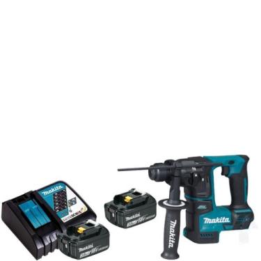Imagem de Martelete Rompedor Makita 2 Baterias 18v 3ah Dhr171 Bivolt