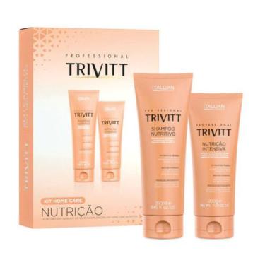 Imagem de Kit Home Care Nutrição Capilar  Trivitt - Itallian Hairtech