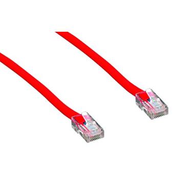 Imagem de Cablelera Cabo de rede UTP categoria 5e de 3,5 m, conjunto não inicializado, cor vermelha (ZNWN4450-14)