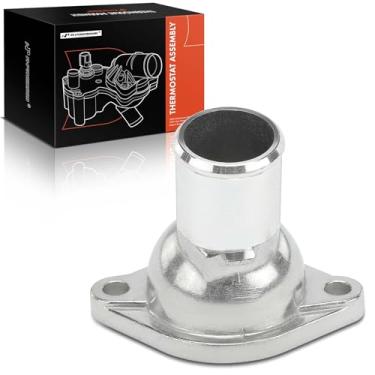 Imagem de A-Premium Carcaça do termostato de arrefecimento do motor compatível com modelos Toyota selecionados - Tacoma 1995-2004, 4Runner 1996-2000, T100 1994-1998 - Parte superior, substituição # 163210W010