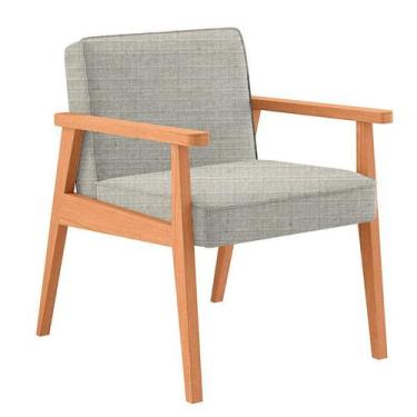 Imagem de Poltrona Júlia Vários Tecidos em Linho - Volttoni, 290