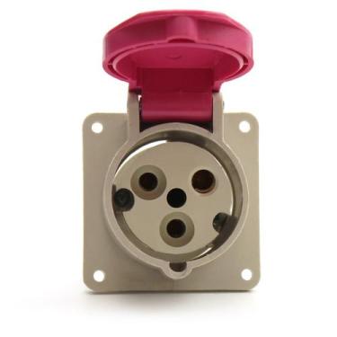 Imagem de Tomada Industrial de Embutir 2H 32A 3 (2P+T) 24V Strahl IP44