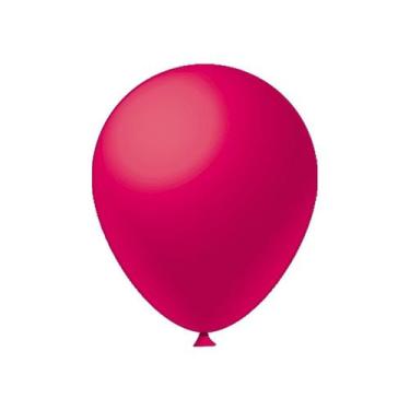 Imagem de Balão de Festa Látex Liso - Pink - Festball - Rizzo, 12 unidades
