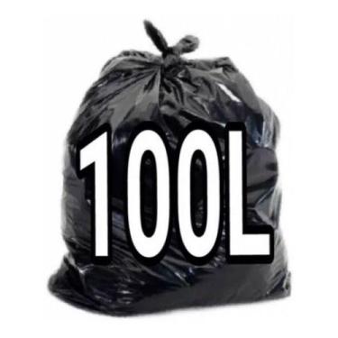 Imagem de Saco De Lixo 100 Litros Super Resistente Aproxi 2,700kg - HIGIPACK
