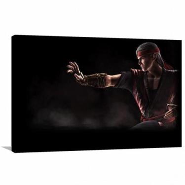 Imagem de Quadro decorativo Mortal Kombat com Tela em Tecido - Wall Frame