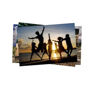 Imagem de Papel Fotográfico Glossy Brilhante  135g tamanho A4  Pacote com 50 fol