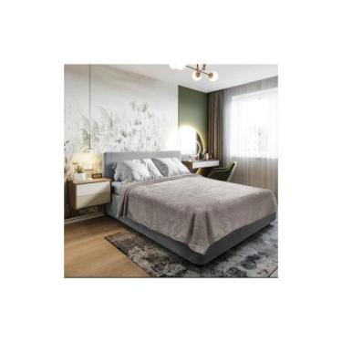 Imagem de Manta Laço Home Comfort Colmeia - LACO HOME, KING, CINZA