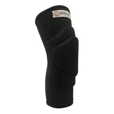 Imagem de Joelheira Goleiro Mania De Futsal Premium, Mkt704, Preto, Gg, MKT704-P