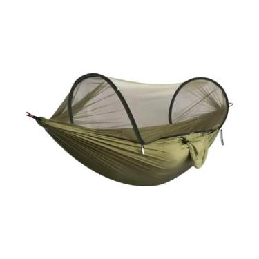 Imagem de Rede de Acampamento 3 em 1 com Mosquiteiro - Abertura Rápida e Anti-Mo
