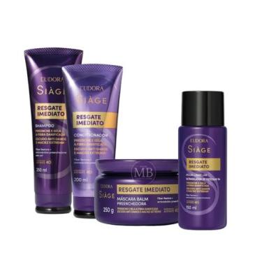 Imagem de Combo Reconstrução Completo Resgate Imediato Siàge Eudora Máscara Repo