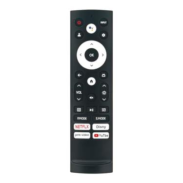 Imagem de Controle remoto ERF3AE90H substituído por voz adequado para Hisense Android TV ERF3AE90H