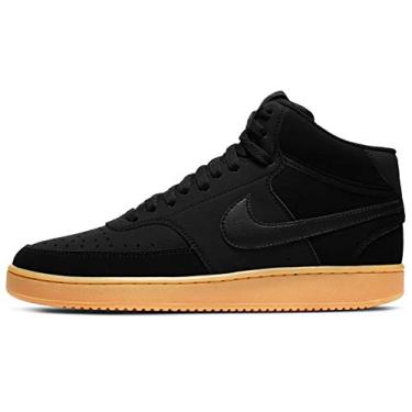 Imagem de Tênis masculino Nike Court Vision Mid, Preto/preto-chiclete, marrom claro, 13