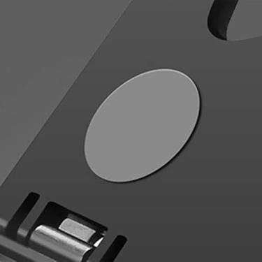 Imagem de Suporte para Laptop de Silicone PP e ABS Dobrável 8 Engrenagens Suporte de Resfriamento para Laptop Portátil para Trabalho Doméstico O Suporte de Resfriamento para Laptop Rosa é