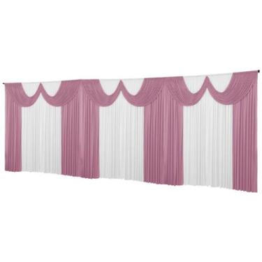 Imagem de Cortina Paris Malha Gel Enfeite Igreja Festas  9 metros - Dennis Confe