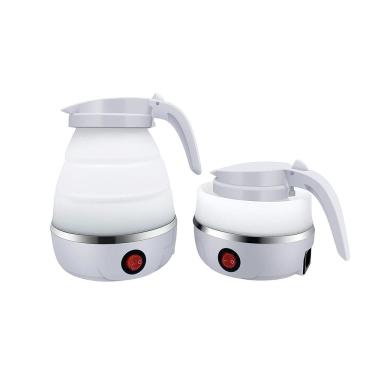 Imagem de Chaleira Elétrica Dobrável Bule Silicone 600W 110v 600ml