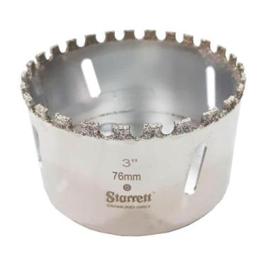 Imagem de Serra Copo Starrett para Ceramica Diamantada 76MM