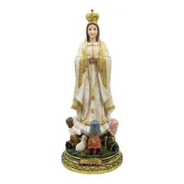 Imagem de Imagem Nossa Senhora De Fátima Pastores Pastorinhos 50cm