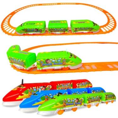 Imagem de Trenzinho De Brinquedo Locomotiva Infantil Trem Elétrico  - Europio, A