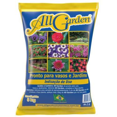 Imagem de Turfa Substrato Natural P/ Plantas e Jardins All Garden 5kg