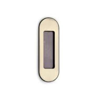 Imagem de Puxador Concha Redondo Embutir 150 x 50mm - Isero, LO (ouro velho)