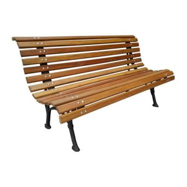 Imagem de BANCO RENDADÃO ÁREAS EXTERNAS PARA JARDIM E PRAÇA 1,5m - Madeira Stok