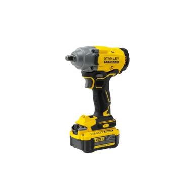 Imagem de STANLEY Chave De Impacto Sem Fio 1/2 Pol. (13mm) 20V MAX* Brushless com 2 Baterias, carregador e Maleta SBW920M2K