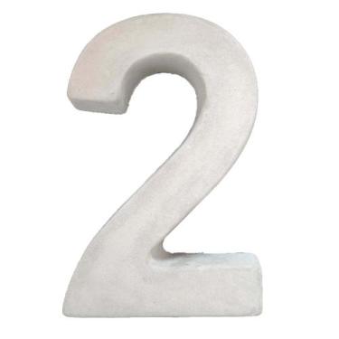 Imagem de Numeros Residenciais Concreto 17,5cm 0 a 9 pronta entrega - AQUILA