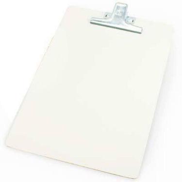 Imagem de Kit 24 Prancheta Acrimet Oficio A4 Mdf Branca Opaca 111