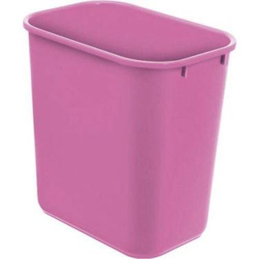 Imagem de Lixeira Para Escritorio Acrimet 24 Litros Acrimet 573 Rose