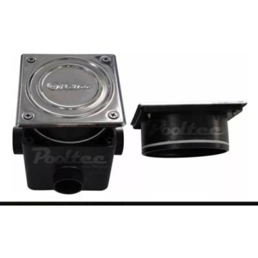 Imagem de Caixa Passagem Tampa Inox Para Piscinas - POOLTEC