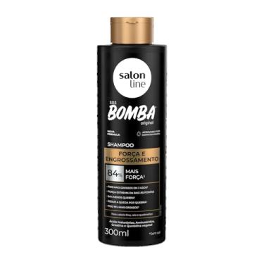 Imagem de Salon Line, Shampoo, SOS Bomba, Força e Engrossamento, Vegano - Todos os Tipos de Cabelos, 300 ml