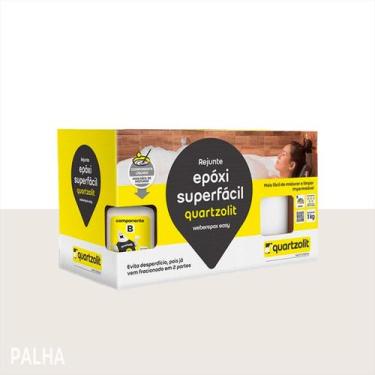 Imagem de Rejunte Epóxi Quartzolit Super Fácil 1kg, Palha