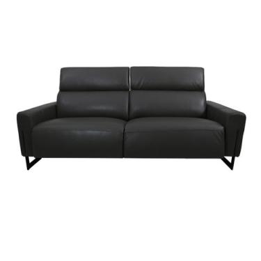 Imagem de Sofá Reclinável Elétrico de Couro Legend Graphite - Mempra