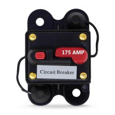 Imagem de Rele Automático Disjunto Corta Circuito 175 Amp Lancha Barco - Naupart