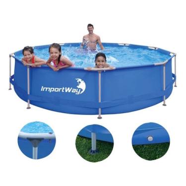 Imagem de Piscina com borda estruturada 6800L importway IWPI002