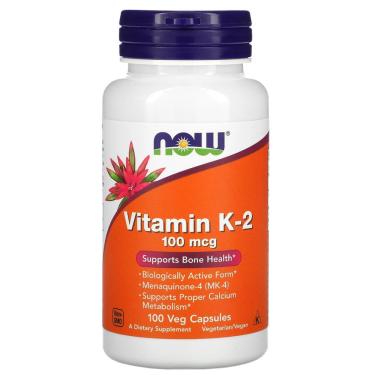 Imagem de Vitamina K-2 100 mcg Nowfoods100 cápsulas vegetais