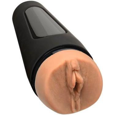 Imagem de Doc Johnson Aperto principal - Lela Star - Placa de aperto para pressão precisa - Tampa de extremidade torcida para controlar a sucção - Stroker premium discreto - Masturbador masculino, vagina, baunilha