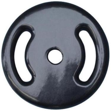 Imagem de Anilha Emborrachada 10Kg Academia Fitness Musculação Peso - Camarx