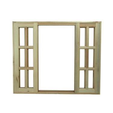 Imagem de Janela Vitro de Correr Reta - Vanin Portas e Janelas, 100x160