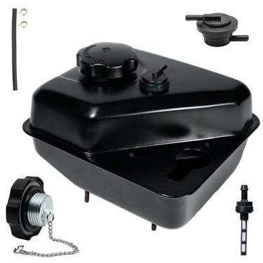 Imagem de JMCHstore Tanque De Combustível A Gás Com Válvula Capotamento Para Motocultivador Mtd Cub Cadet Ft24, Rt35, Rt45, Rt65, 170-Lu/Tu/Vu/Cu, Motor Ohv 208 Cc 951-14077 751-14077 951-10796 751-12159 751-