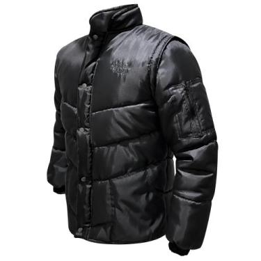 Imagem de Jaqueta Flórida Racing Motoboy Masculina Corta-vento Preta, Preto, GG