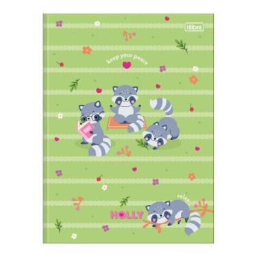 Imagem de Caderno Brochura Grande Universitário Holly 80 Folhas Capa Dura + Folh