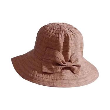 Imagem de Chapéu de Sol Feminino com Aba Larga - Dobrável, Respirável e com Prot