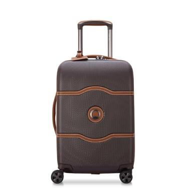 Imagem de DELSEY Paris Mochila Chatelet Hardside 2.0 com rodas giratórias, marrom, carregando 40 cm, sem freio