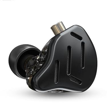 Imagem de CCA Fones de ouvido KZ Zax intra-auriculares 16 unidades 7BA 1DD drivers híbridos HiFi IEM fones de ouvido de metal de alta claridade para jogos com cabo destacável de 2 pinos