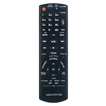 Imagem de Allimity Controle remoto N2QAYB000637 adequado para Panasonic Home Audio SA-AKX52PH SA-AKX52PN SA-AKX32PH-K SA-AKX72PN SA-AKX34PH SA-AKX34PN