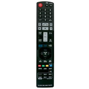 Imagem de AKB73655501 Controle remoto de substituição adequado para LG Blu-ray Disc Home Theater System BB5520A BH7520TW BH9220BW BH9220BWMT BH9320H BH9420PW BH9420PWMT BH9520TW S72B1-C S72T1-S S7220PWMT T1-W