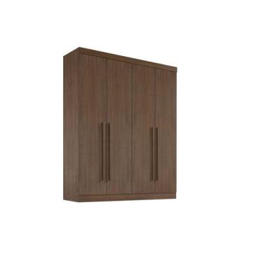 Imagem de Guarda-Roupa Da Vinci Plus 4 Portas 3 Gavetas com pés - D Doro - D' Do