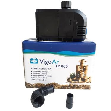 Imagem de Bomba Submersa Para Fonte, Cascata, etc altura até 1,60m H1000 Vigo Ar